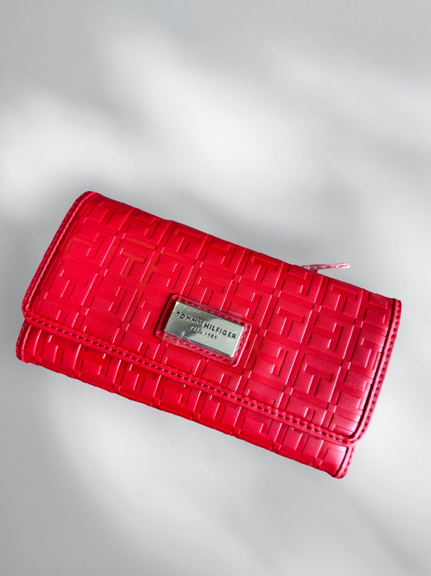 Cartera Tommy Hilfiger Roja Mujer